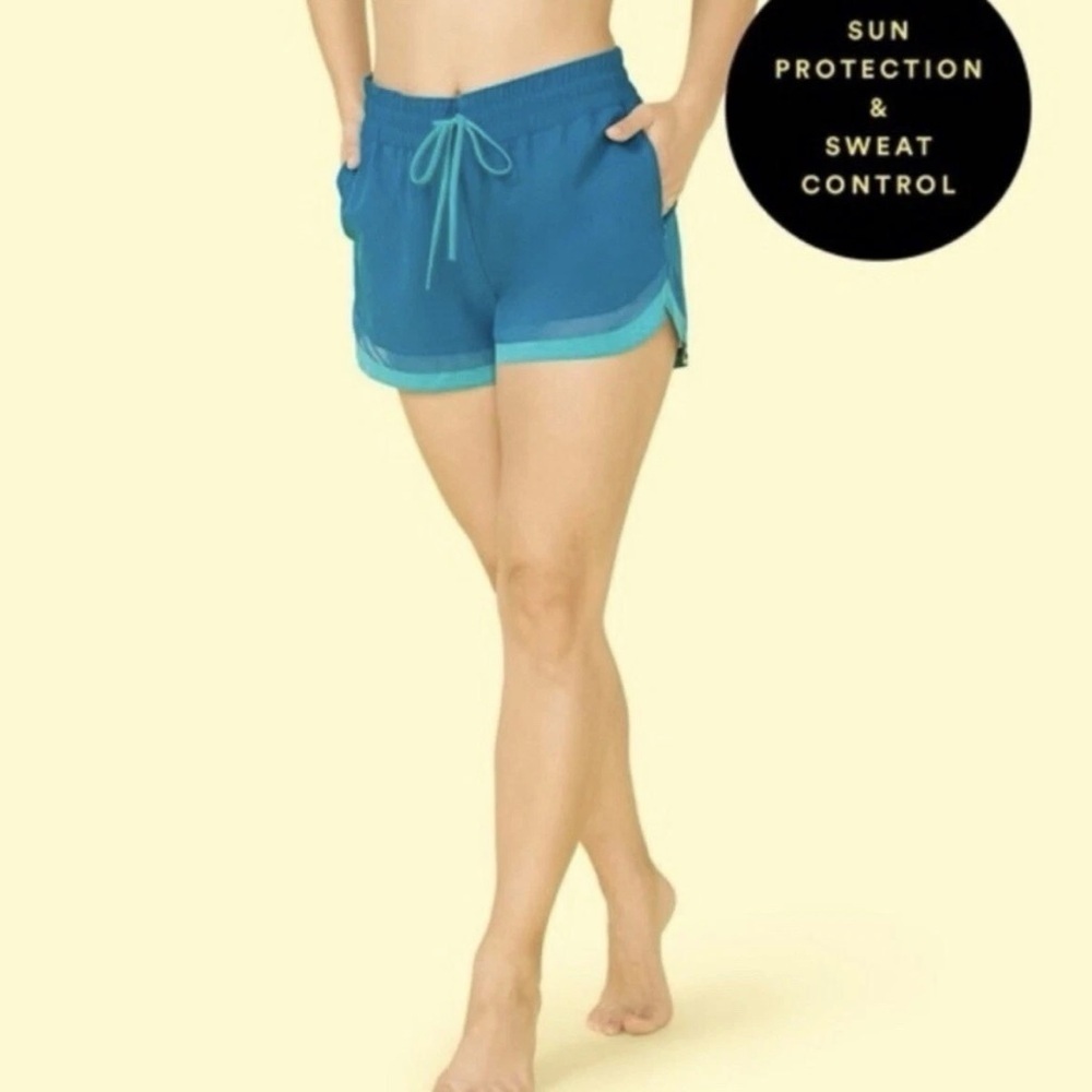 Summersalt Beyond The Lounge Chair Shorts, Blue, Size S